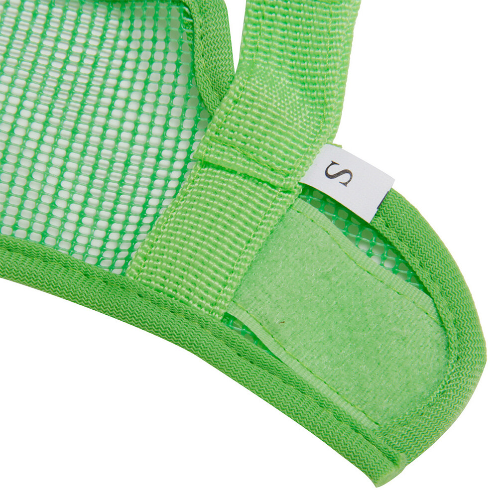 Dog Muzzle Mouth Cover Anti Bite Barking Chewing Mesh Mask Small Large Pet Cat