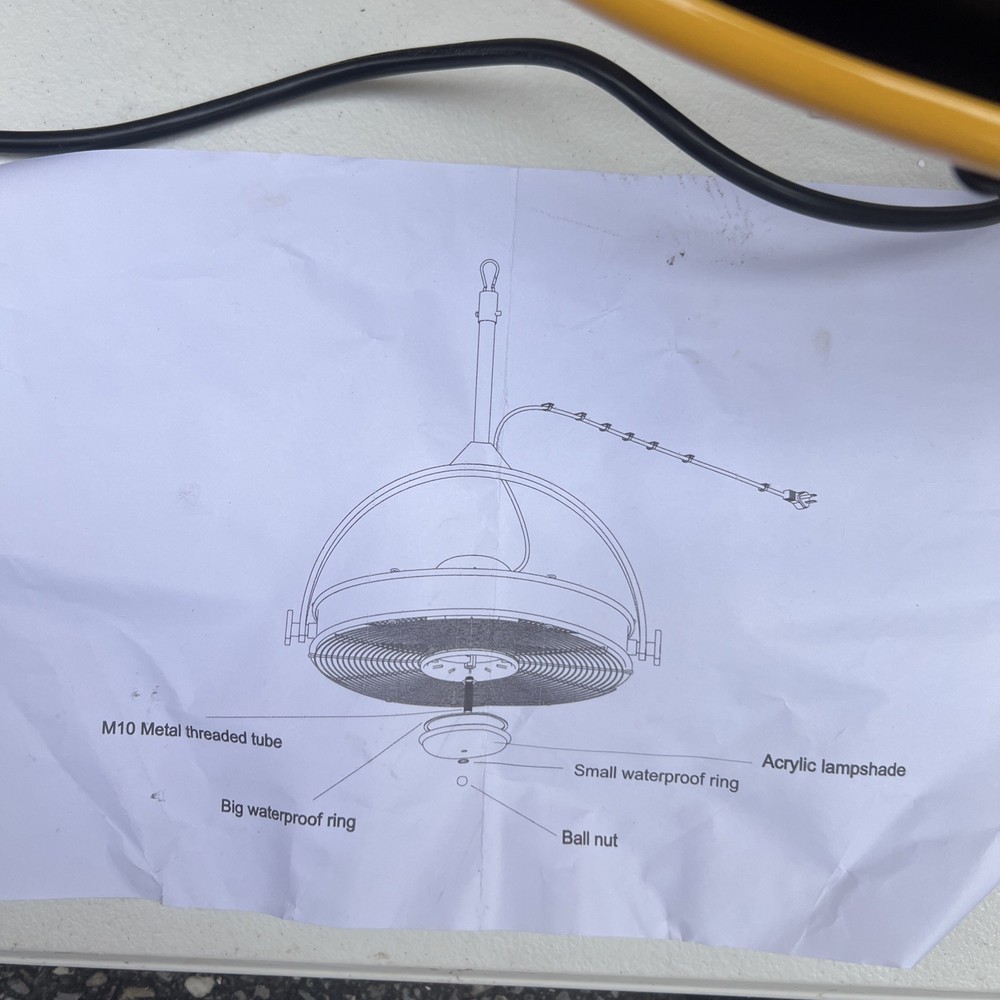 Orison Waterproof Outdoor Ceiling Fan