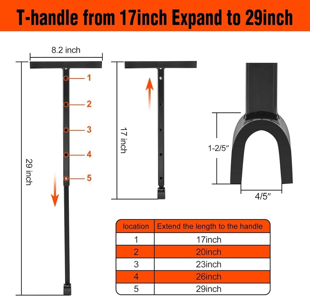 Heavy Duty Water Shut Off Tool - Adjustable Length