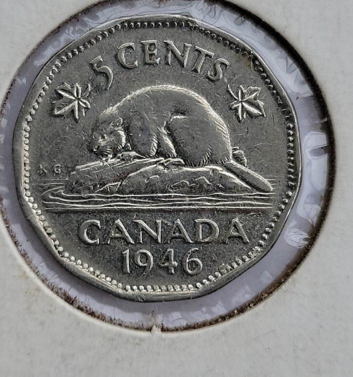 1946 CANADA 5 CENTS T269