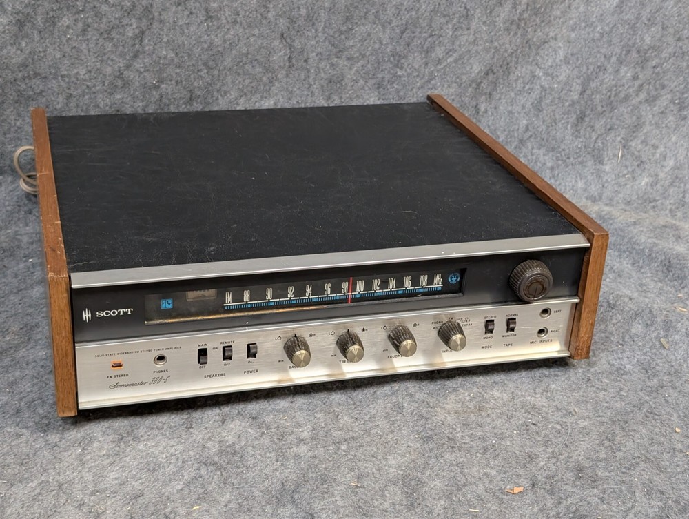 Scott Stereomaster 300-C Solid State Stereo Tuner Amp - Rare and Cool