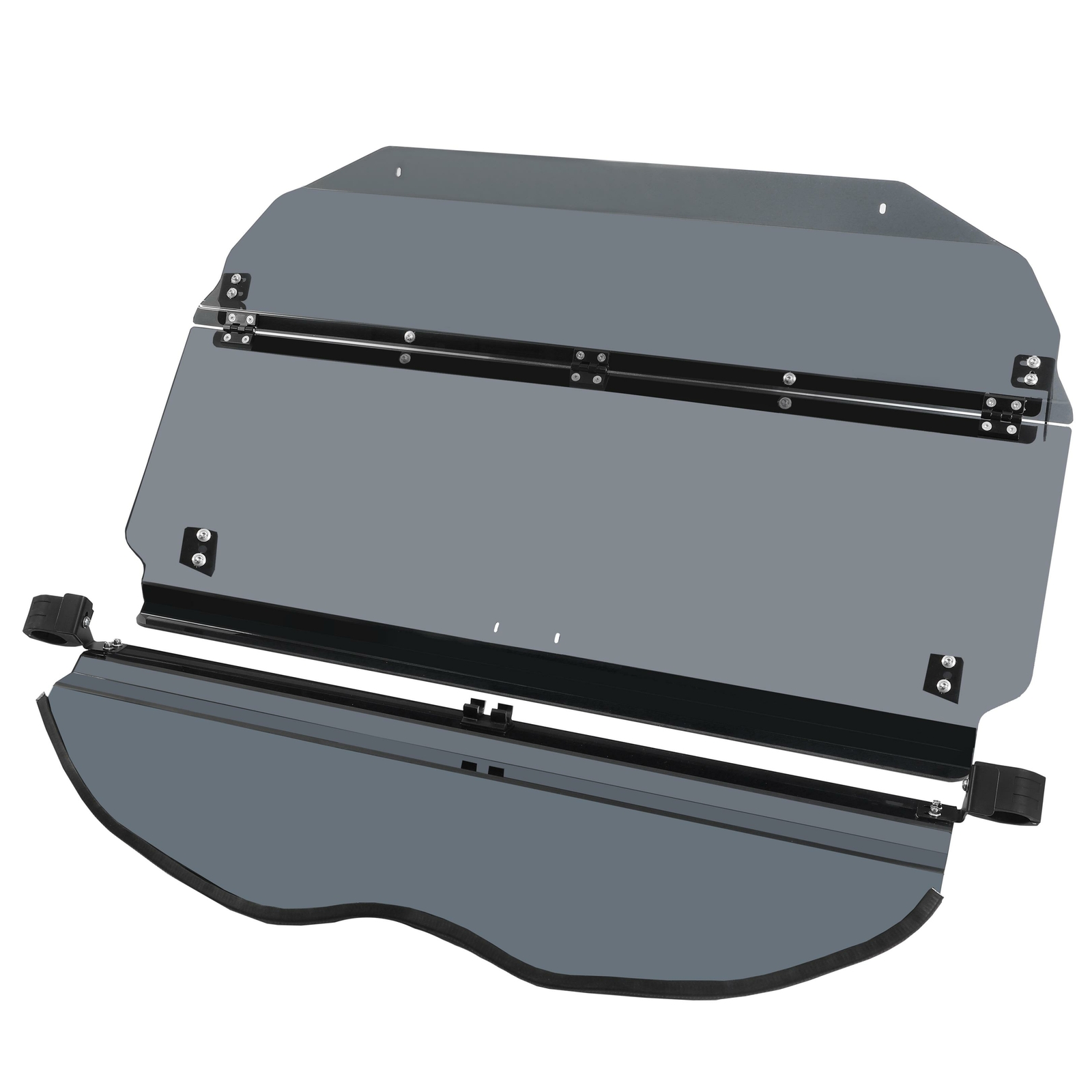 3-IN-1 Flip Smoked Windshield for Can-Am Maverick X3 (64"/ 72")