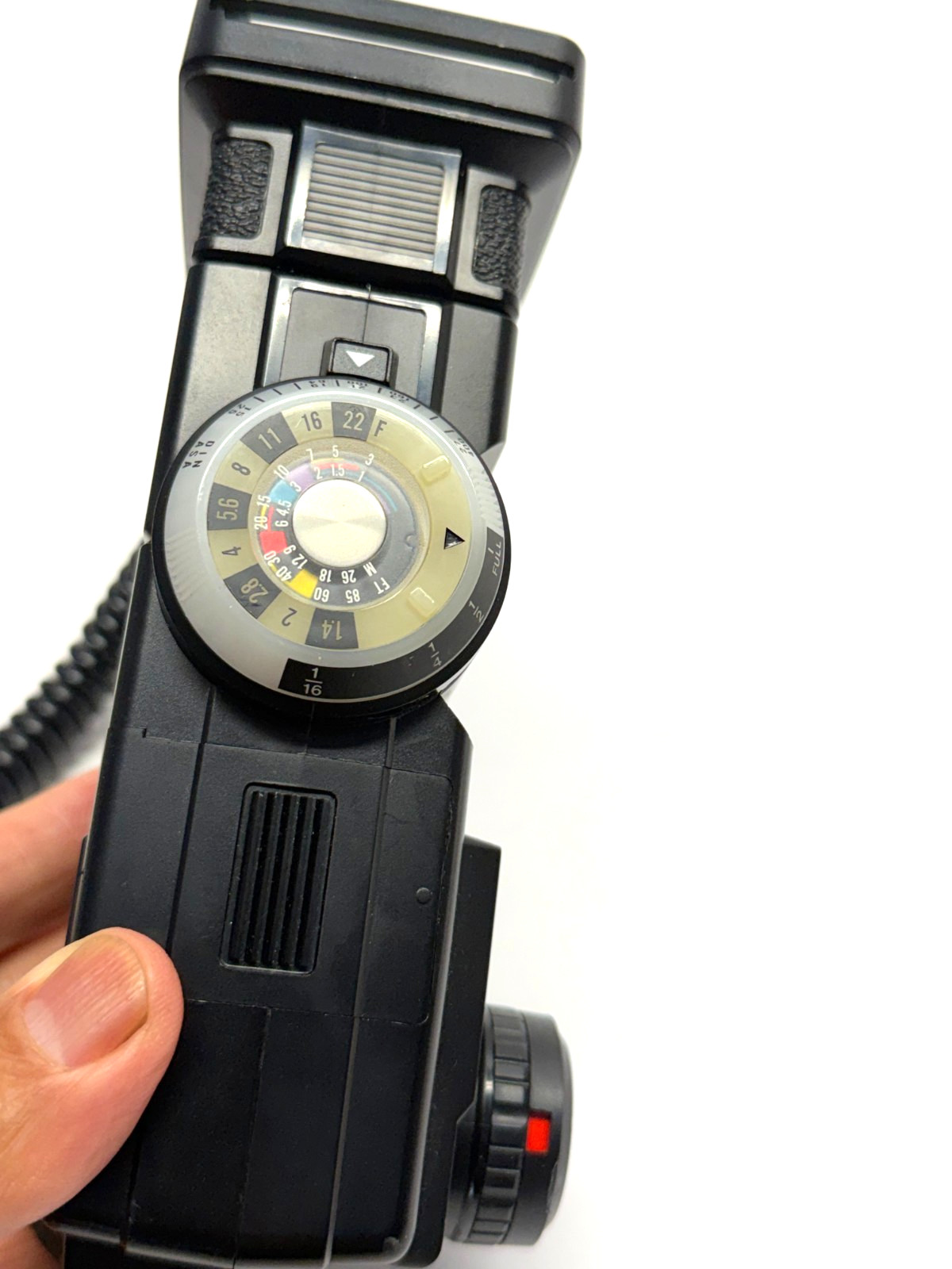 Vintage Vivitar Zoom Thyristor 285 Vari Power Shoe Mount Flash Black