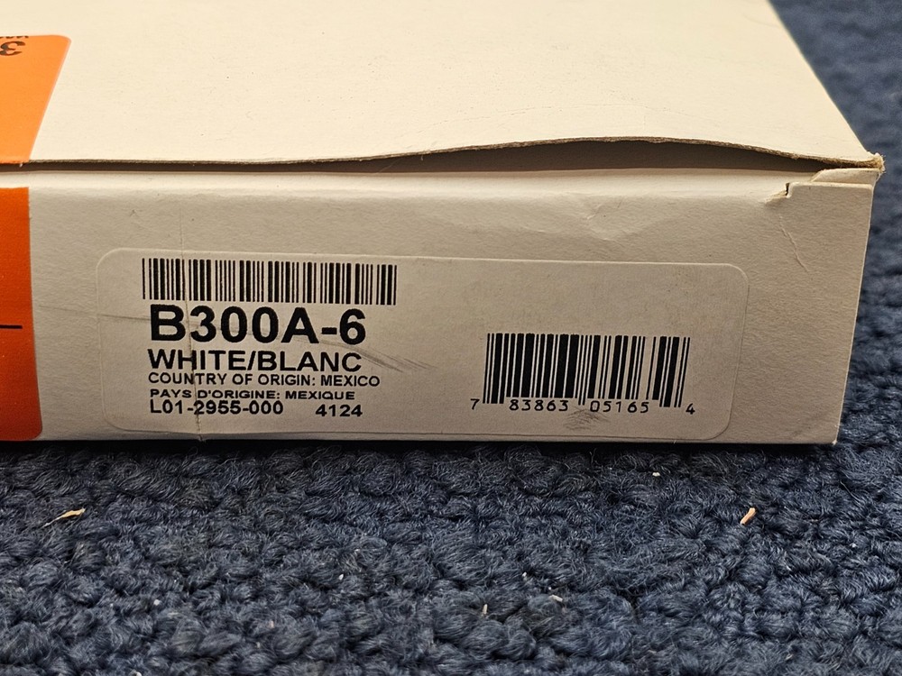 (QTY 2) System Sensor B300A-6 Detector Base White For Fire Alarm Smoke Detector
