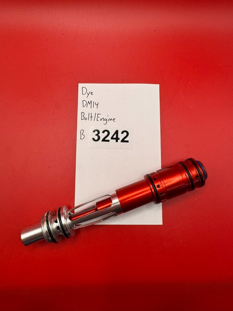 Dye DM14 Bolt/Engine Red