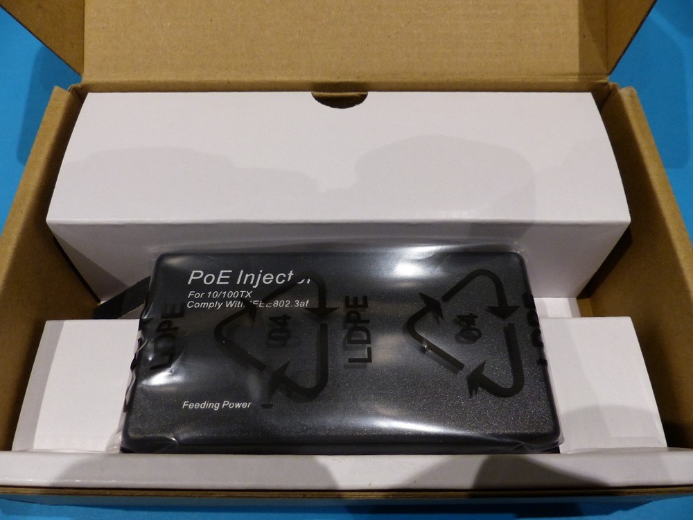 COMNET CWPOEIPS-15 48VDC 802.3AF POE POWER INJECTOR