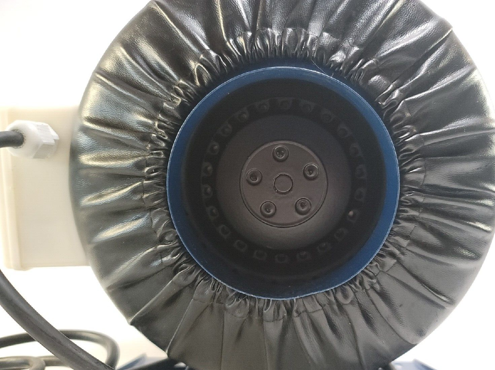 Ventech 190 CFM 6″ inch Inline Exhaust Blower Fan and Variable Speed Controller