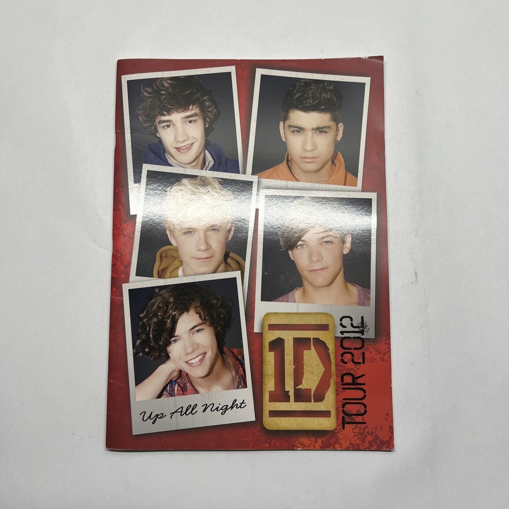 One direction 2012 tour booklet