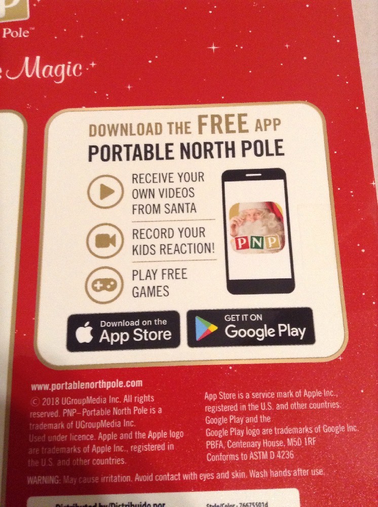Santa Letter Kit Ages 3+ Includes Custom Video Reply From Santa!