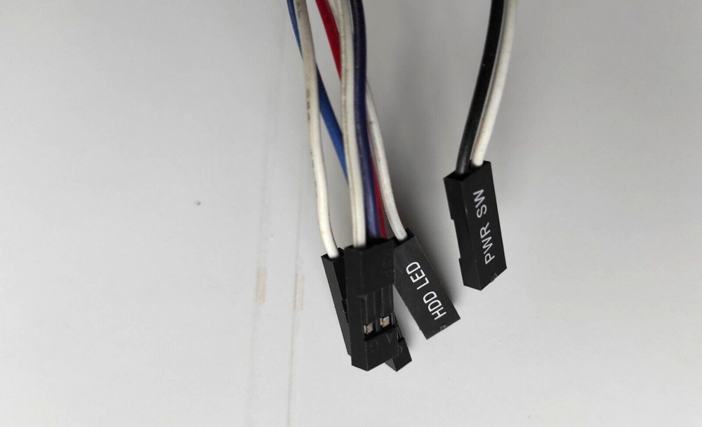 Olidata Button PC Power Module with Start + Reset + HD Led Cables