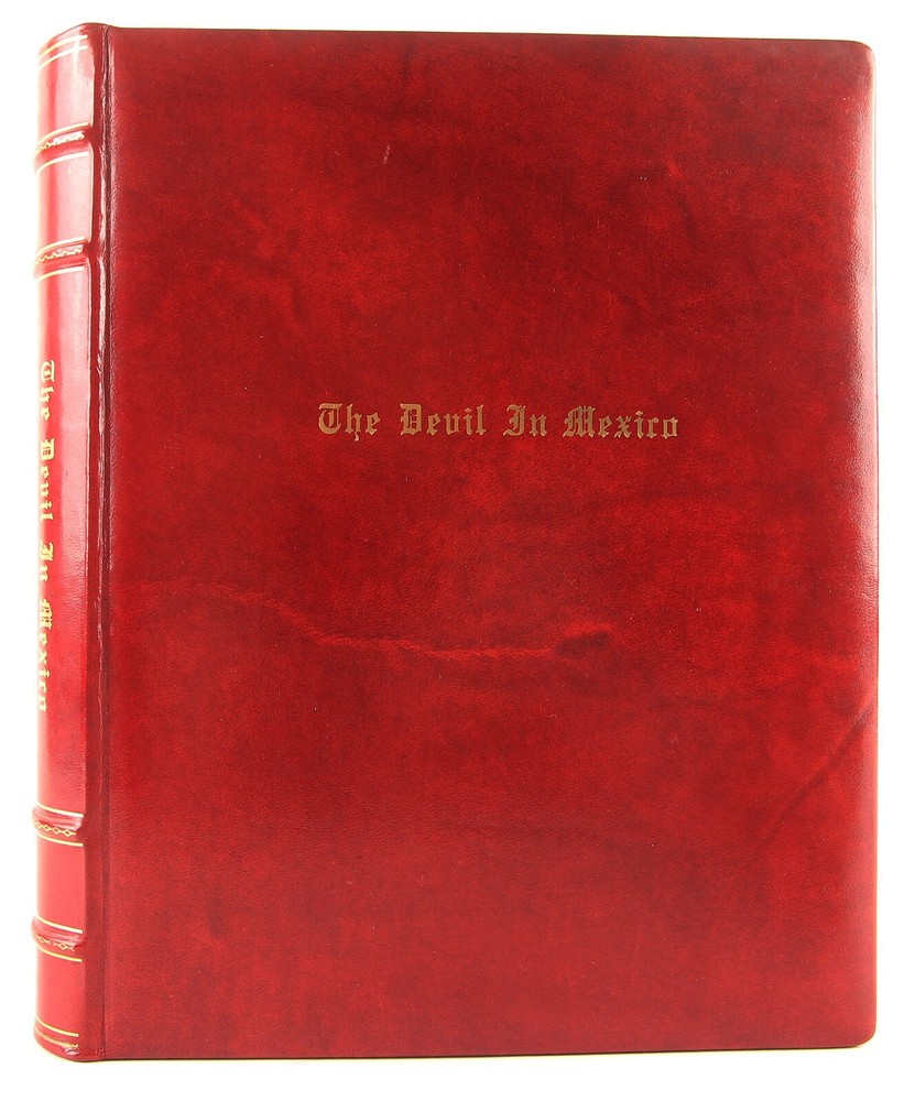 Rare 1972 First Dan O'Bannon ('Alien') Script The Devil In Mexico Leather Bound