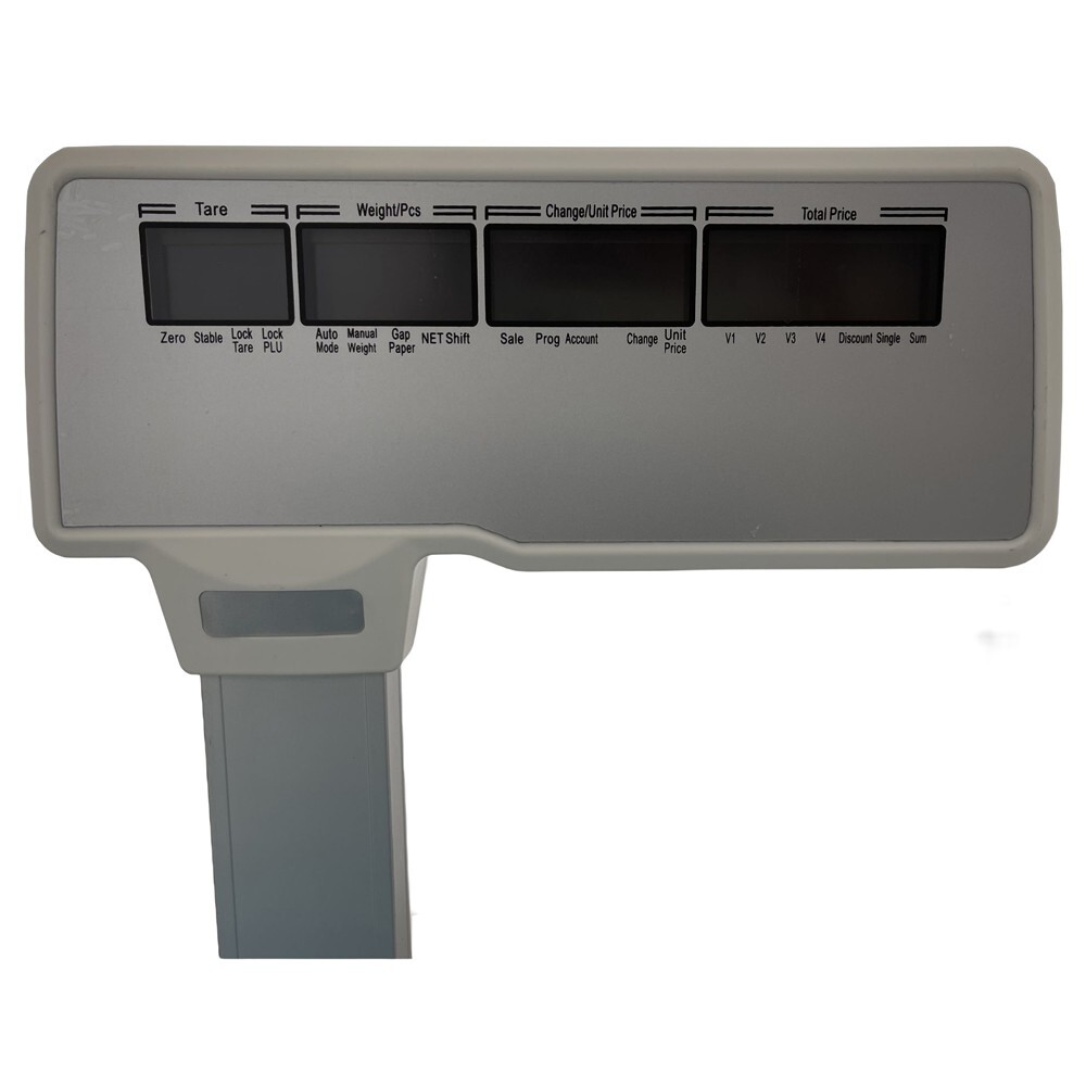 Supermarket LCD Display Digital Price Computing Scale Thermal Printer 33lb 110V