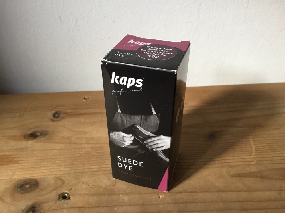 Kaps Purple Suede Dye Used
