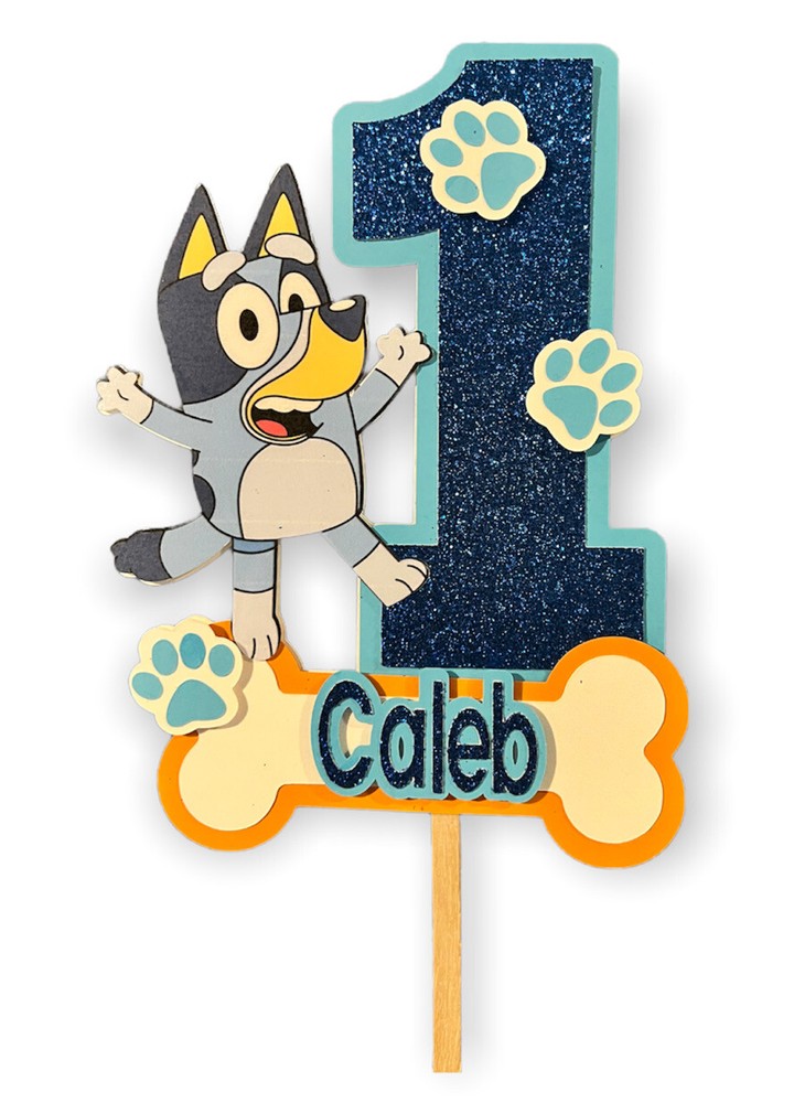 Bluey Cake Topper