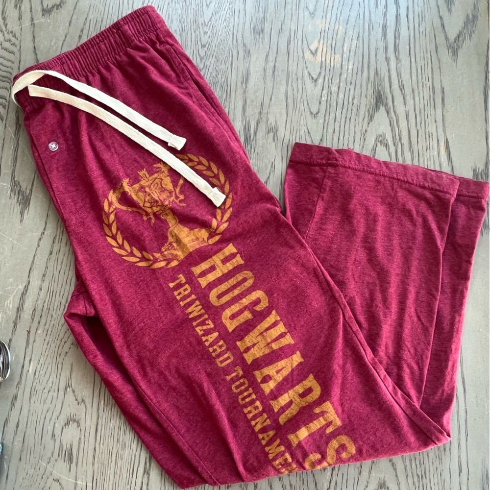 Warner Bros. Red Hogwarts Sweatpants
