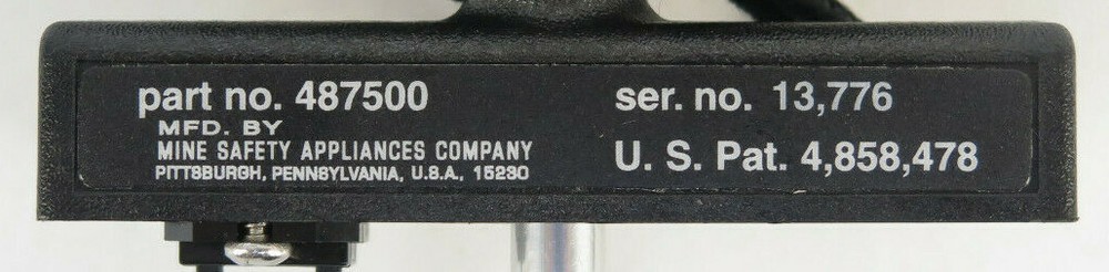 MSA Kwik-Draw Sampling Pump Model: 487500