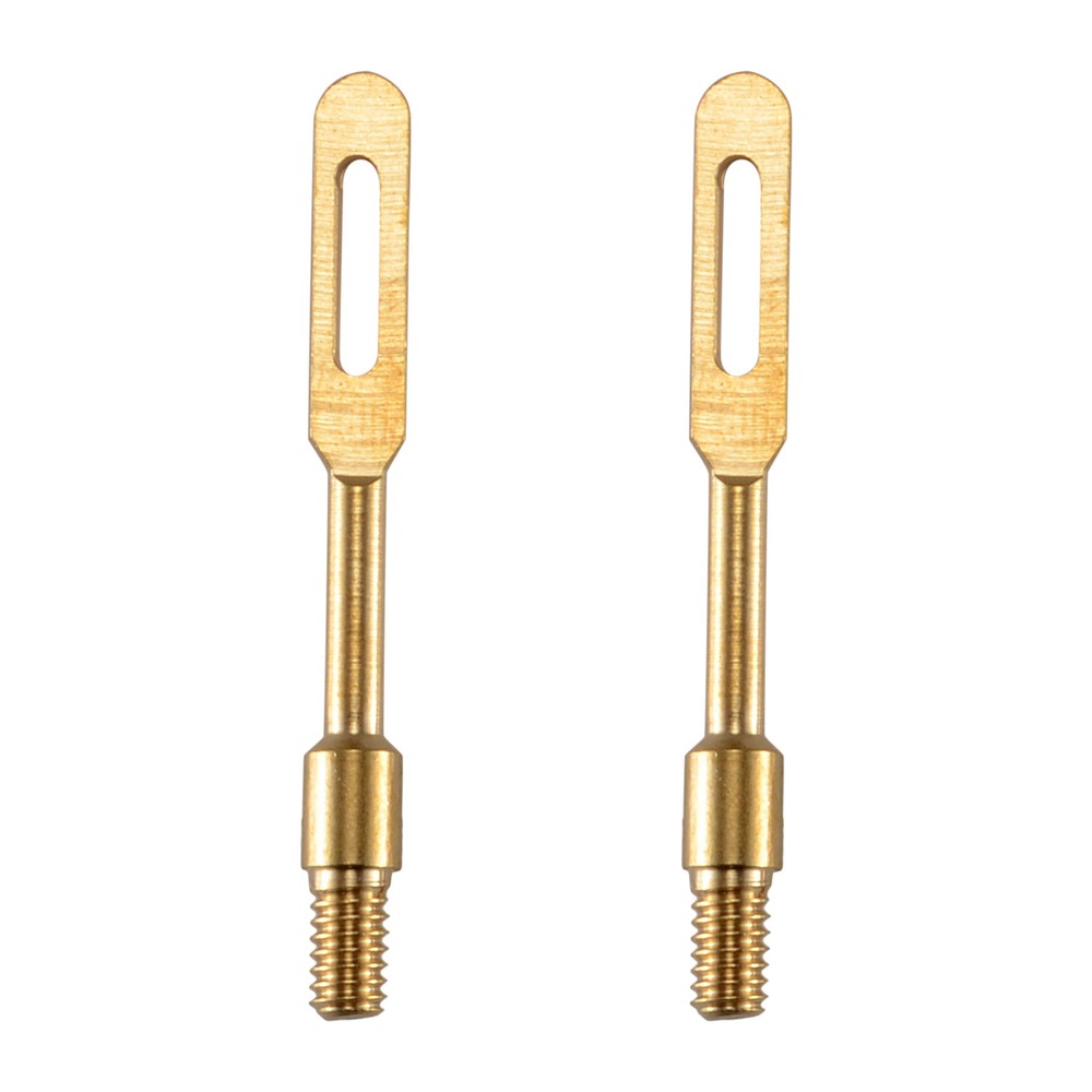 2 Pcs/Lots .22 Cal Solid Brass Slotted Tips Gun Clean Patch Puller Patch Holder