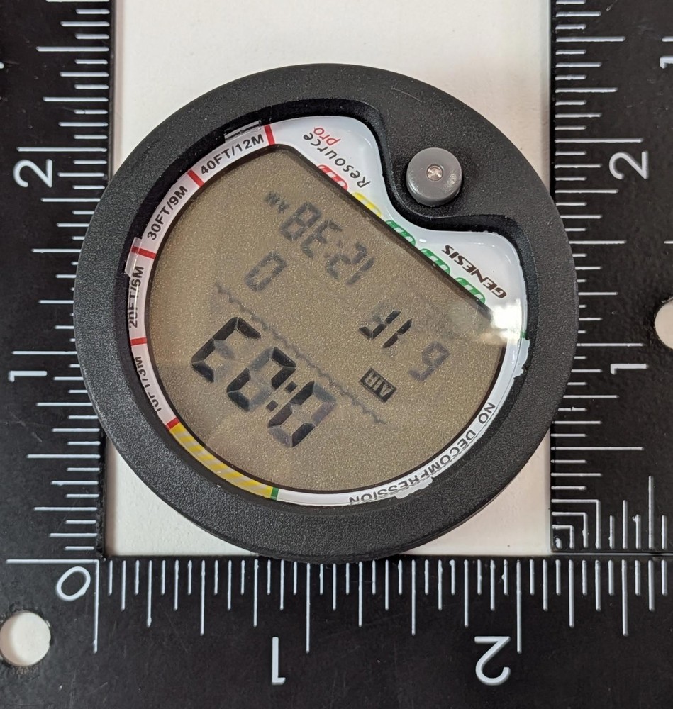 Genesis Resource Pro Puck Scuba Dive Diving Computer Module Air & Nitrox #5926