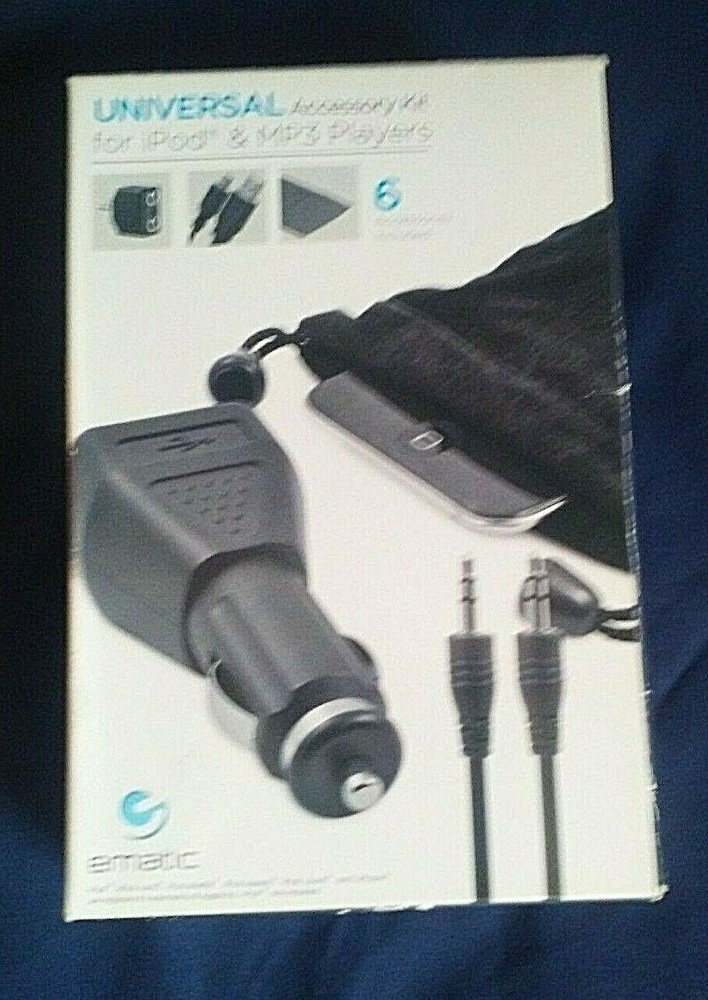 Universal Ematic 6 pc Accessory Kit for iPod & MP3 Players