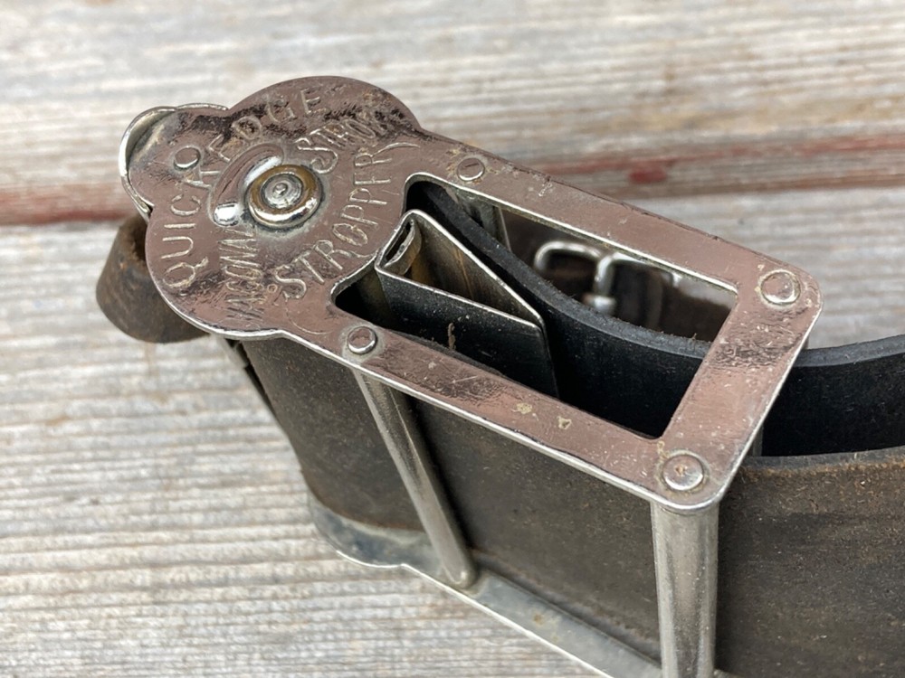 VTG QUICK EDGE DIAGONAL STROKE RAZOR STROPPER SHARPENER SYDE STROKE