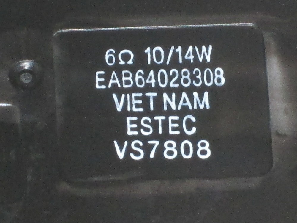 LG 49UJ6300 Complete Speaker Set EAB64028307