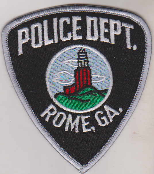 Rome GA non shield shape patch