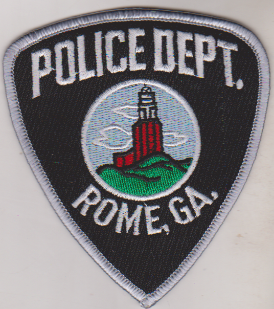 Rome GA non shield shape patch