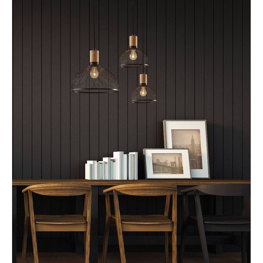 Dale Small Pendant Black - Adesso