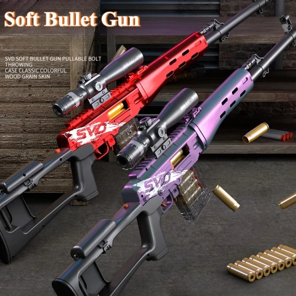 Shadow-Strike! SVD Power - Realistic Shell Ejection Sniper Model