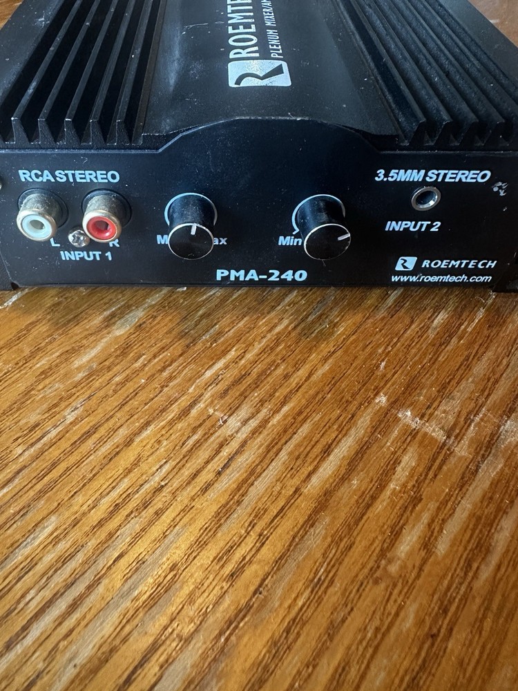 Roemtech PMA-240 Plenum Amplifier