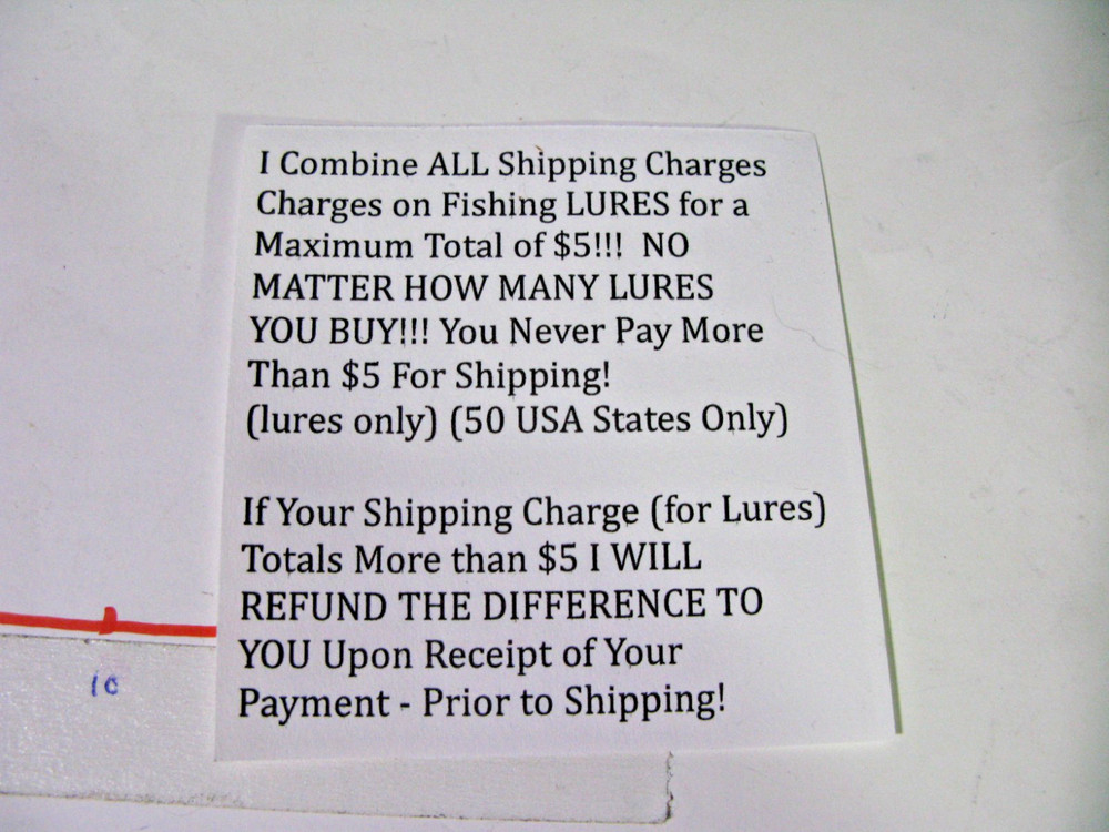 Vintage Rapala 2" Original Countdown, Shad Minnow, .2oz.- EUC