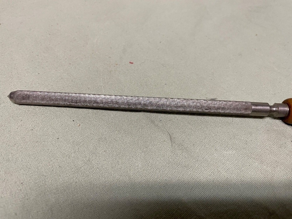 Vintage Sharpening Steel With Bakelite Handle