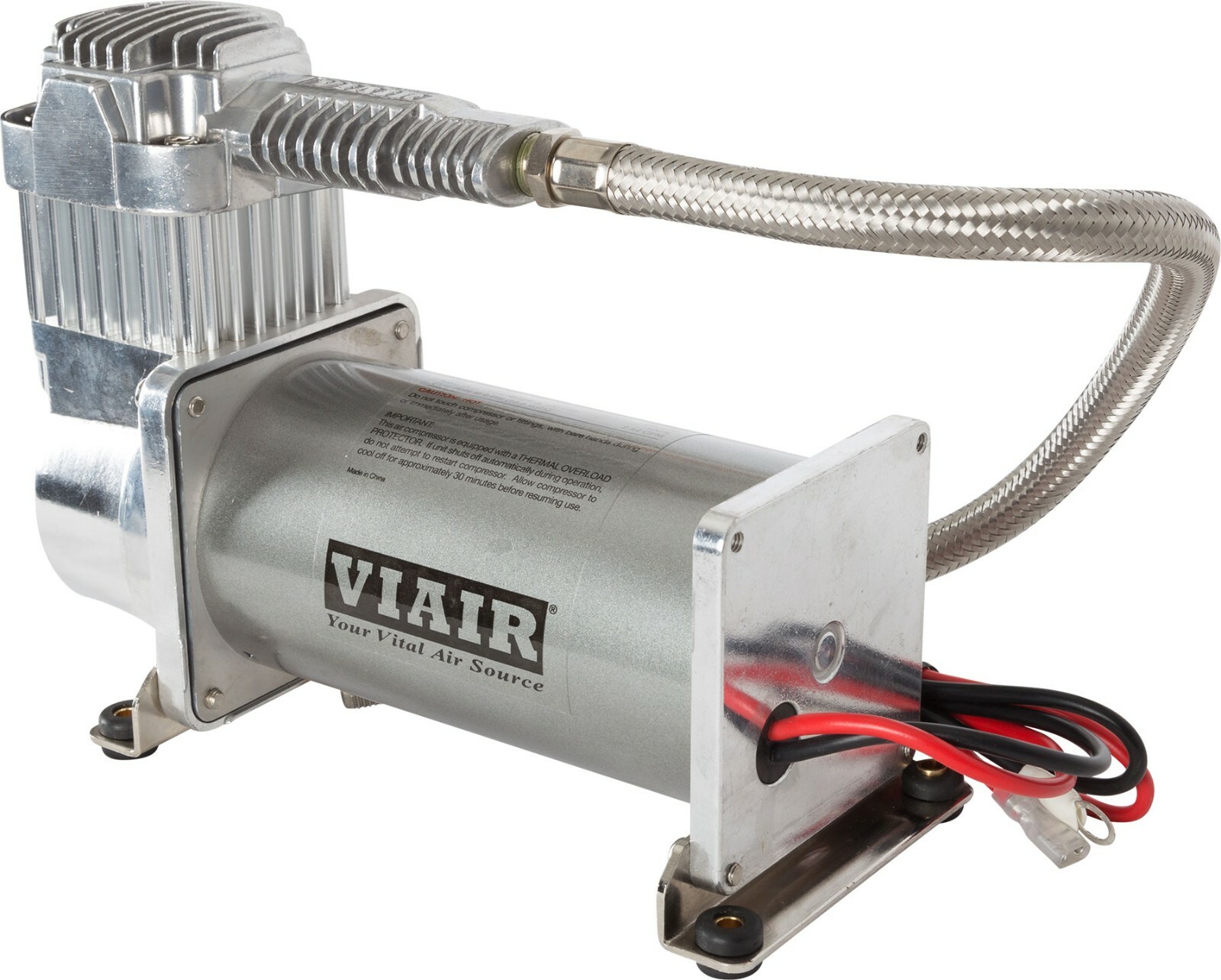 VIAIR 380C Truck Mount Air Compressor w/ 200 PSI Pressure Switch & 40 Amp Relay