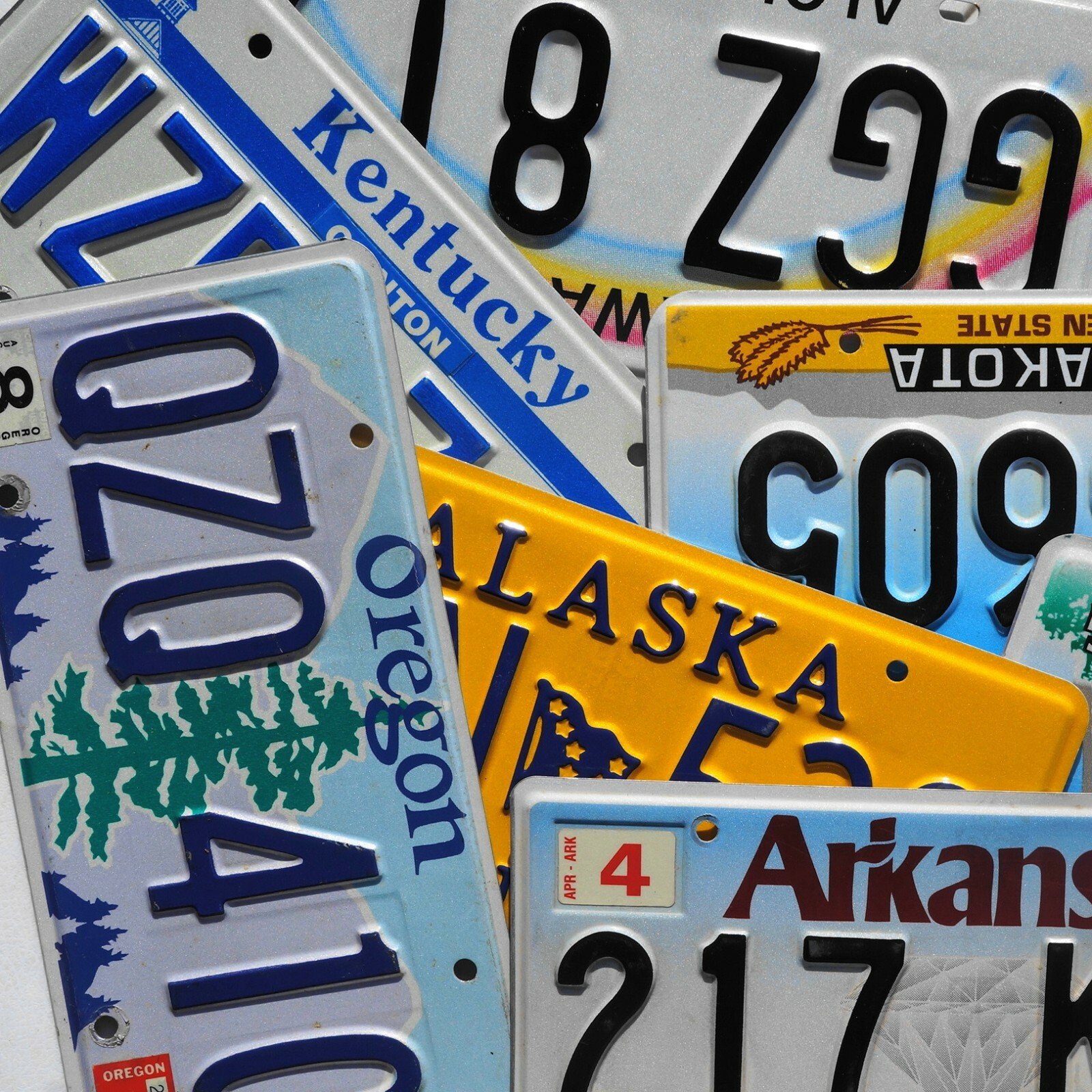 License Plate - ALL 50 STATES + Countries NICE License Plates Lot  FREE SHIPPING