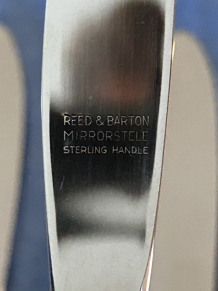 Reed & Barton "Mirrorstele" sterling silver Handle