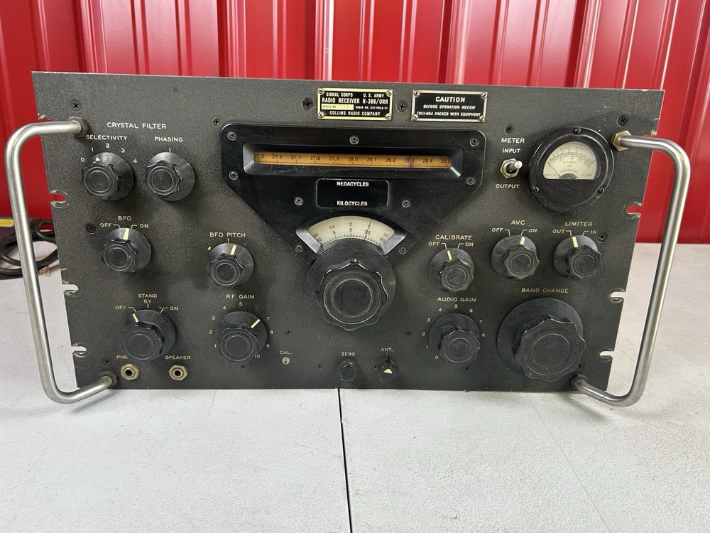 Collins R-388/URR Short Wave Receiver 5-30.5MHz