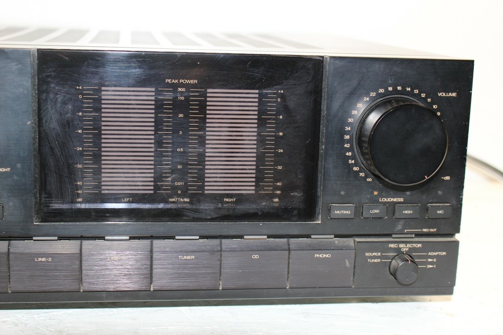 SANSUI AU-G77XII Integrated Stereo Amplifier- DISPLAY LEVEL SCREEN DONT WORK.