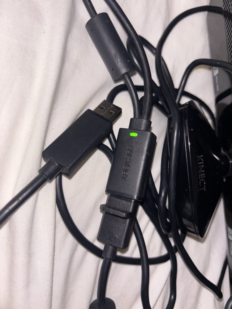 Xbox 360 Kinect Motion Sensor Includes Power Cord Tested Working Powers On