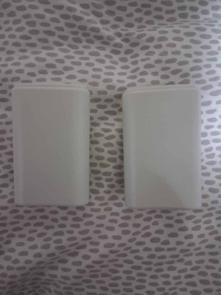 (2) AA Battery Back Cover Case Shell Pack For Xbox Wireless Controller White