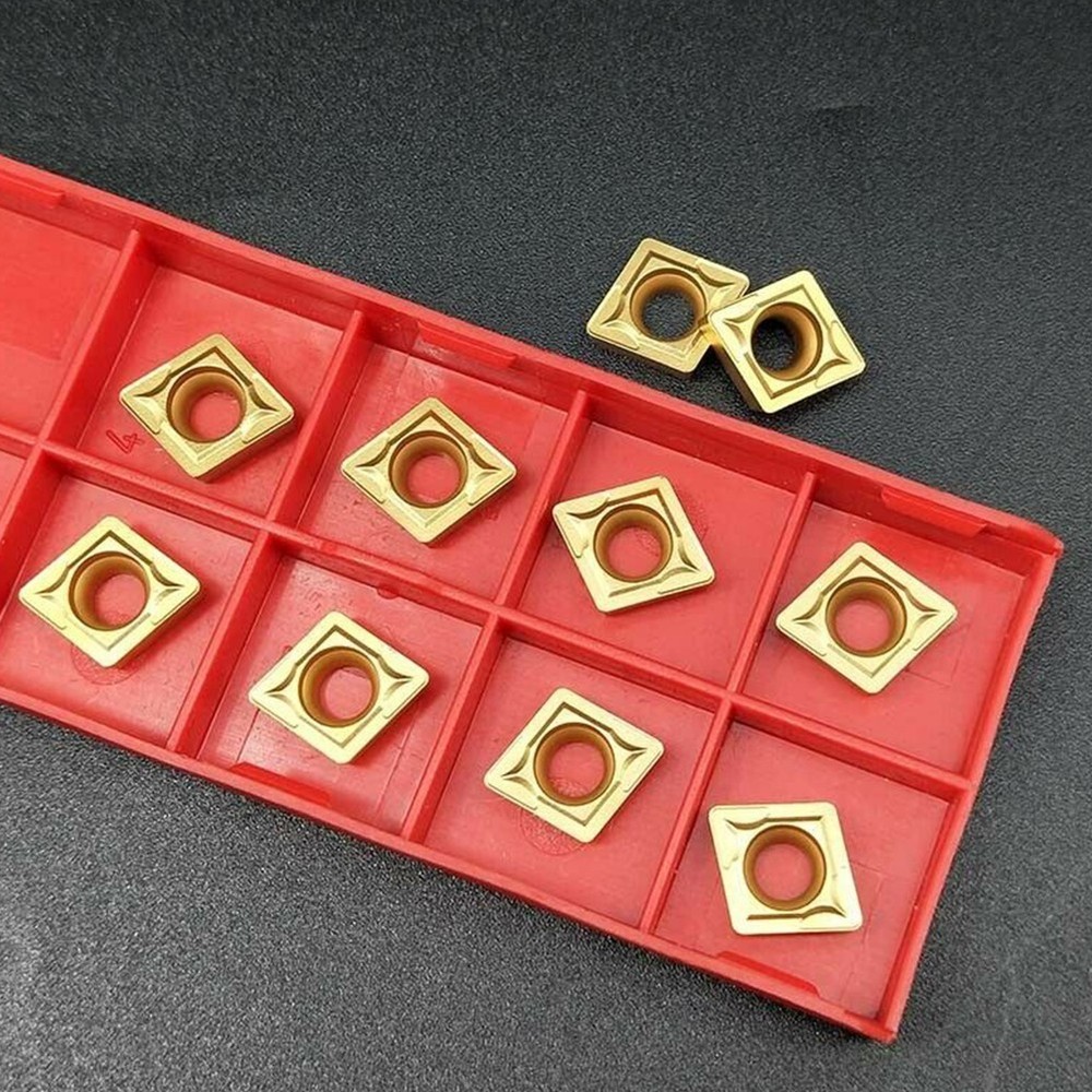 Tool Carbide Insert Practical Versatile 10pcs CCMT09T308 CCMT32.52 CNC