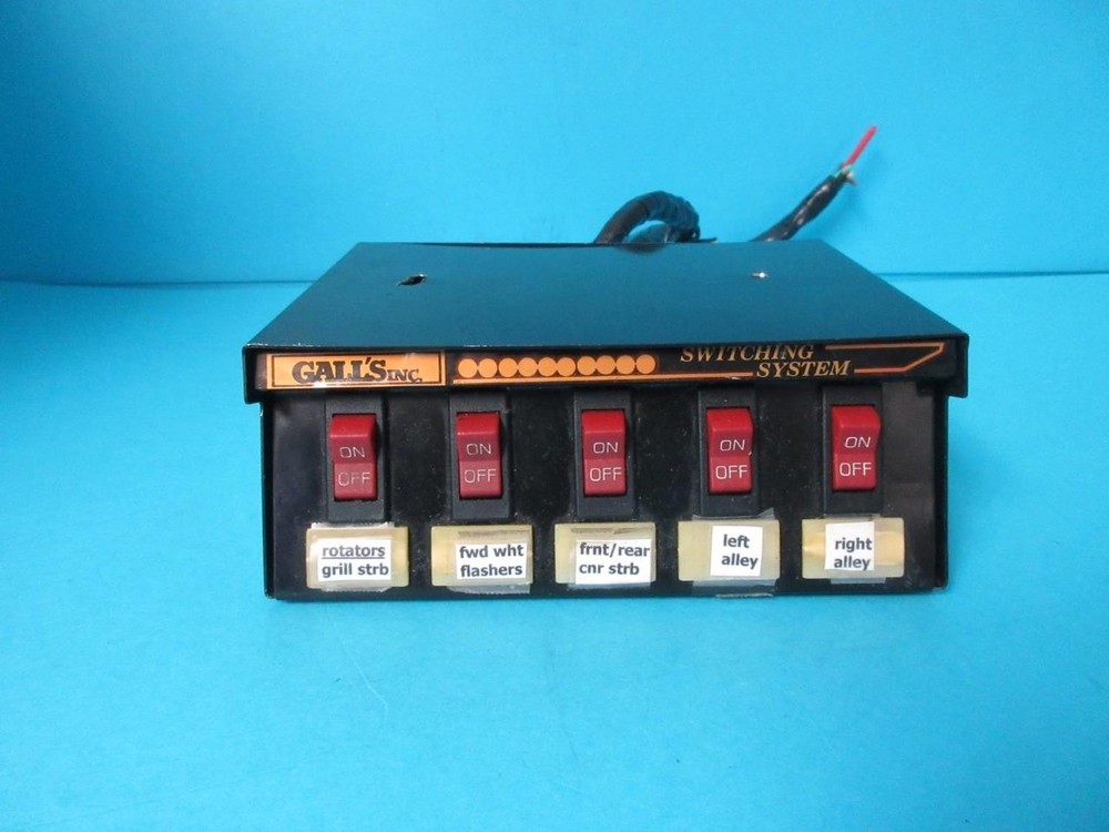 Gall's Inc 5 Function Switch Panel Switching System
