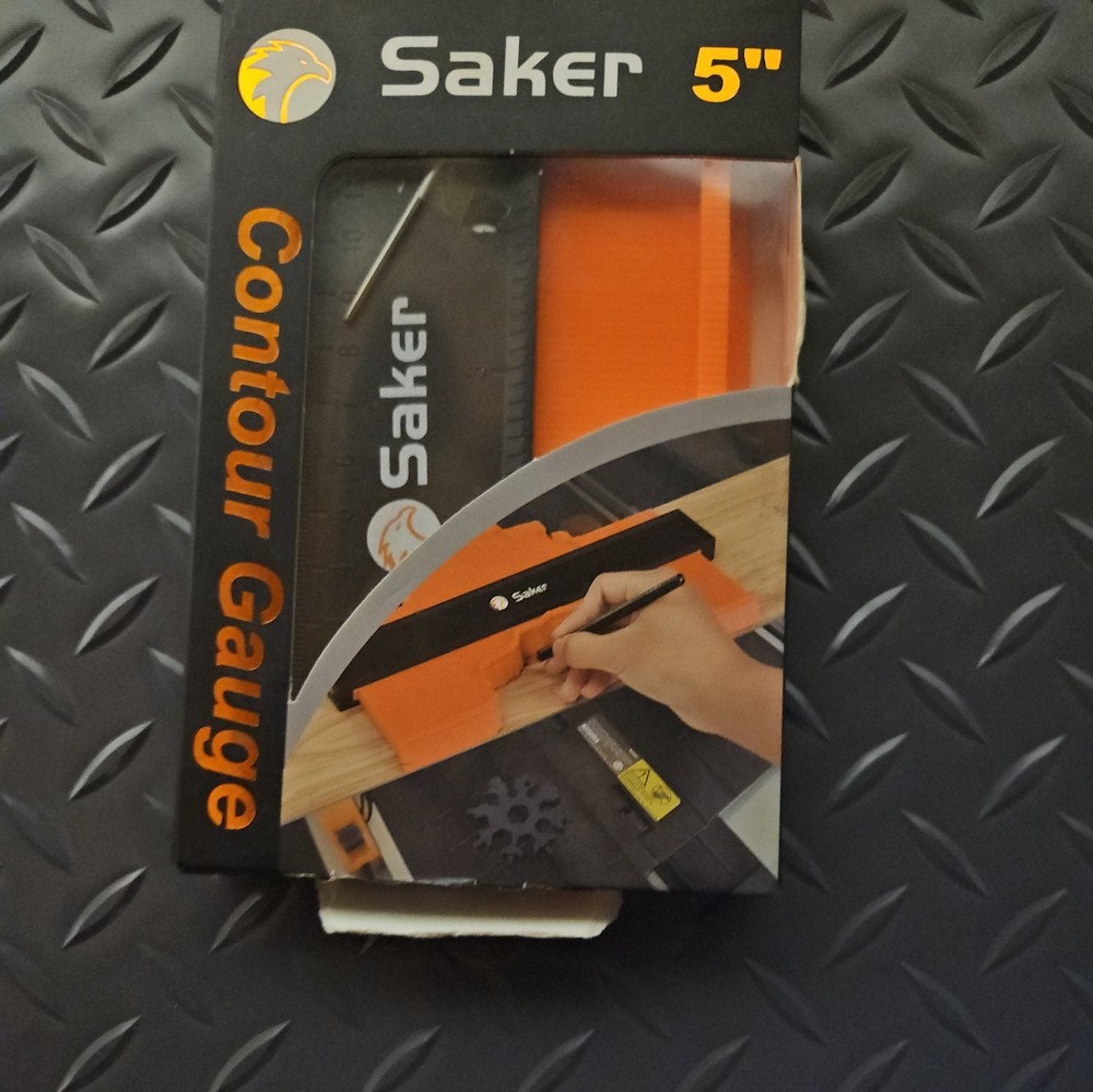 Saker Contour Gauge (5 Inch Lock) Profile Tool- Adjustable Lock-Precisely Copy