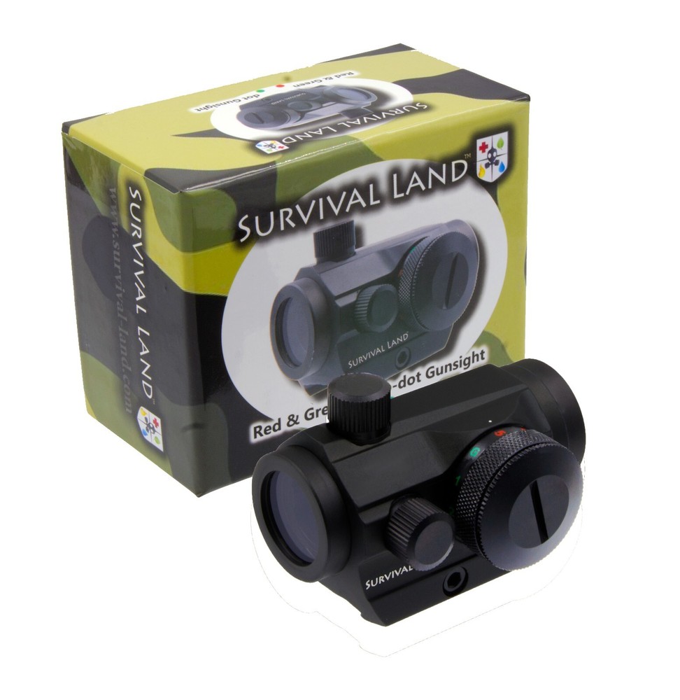Survival Land Selectable Red/ Green Dot Sight