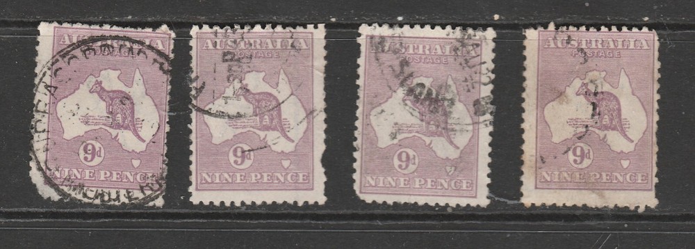 Australia Scott# 50 x 4 Used