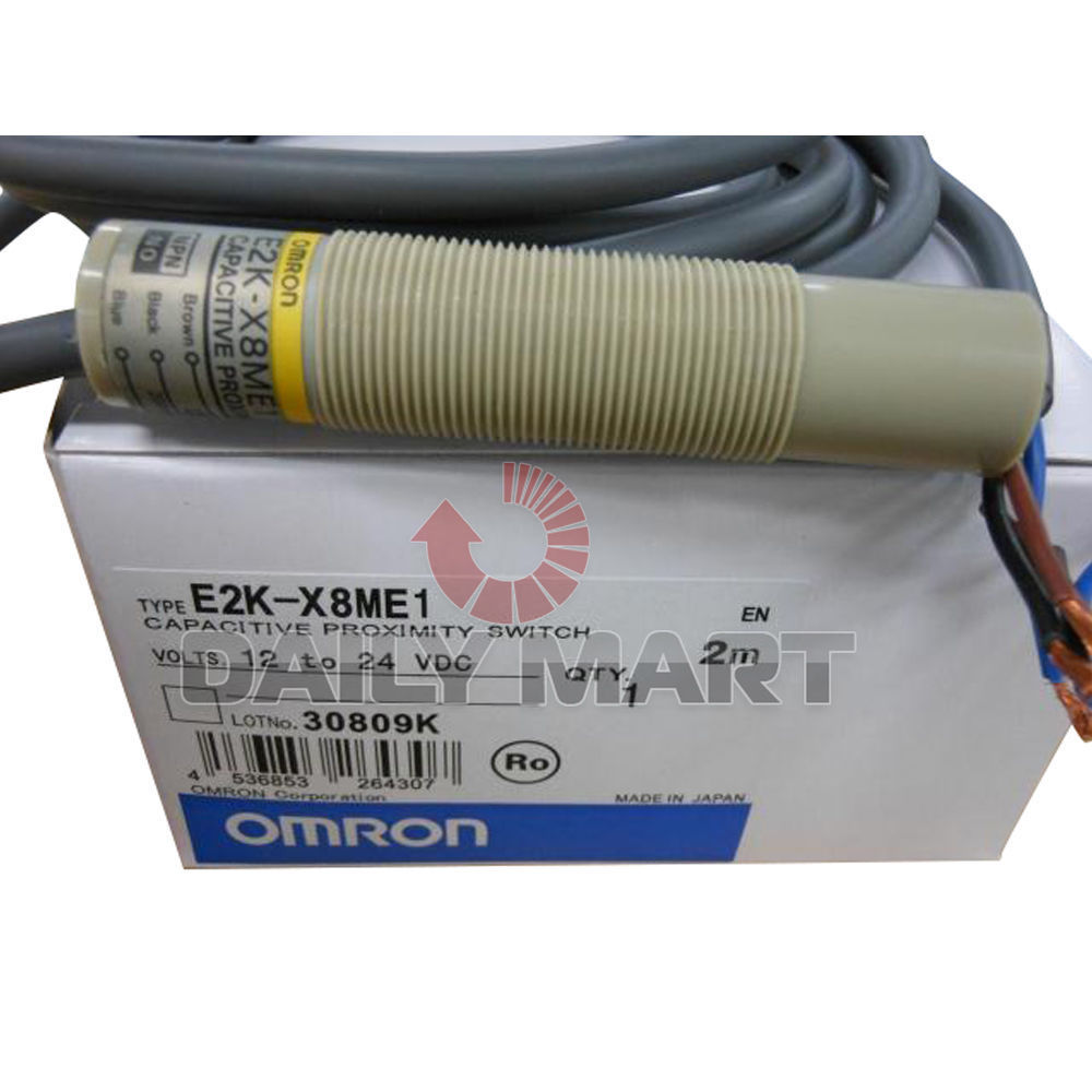 Omron-E2K-X8ME1 Automation & Safety E2KX8ME1 Capacitive Proximity Switch Sensor