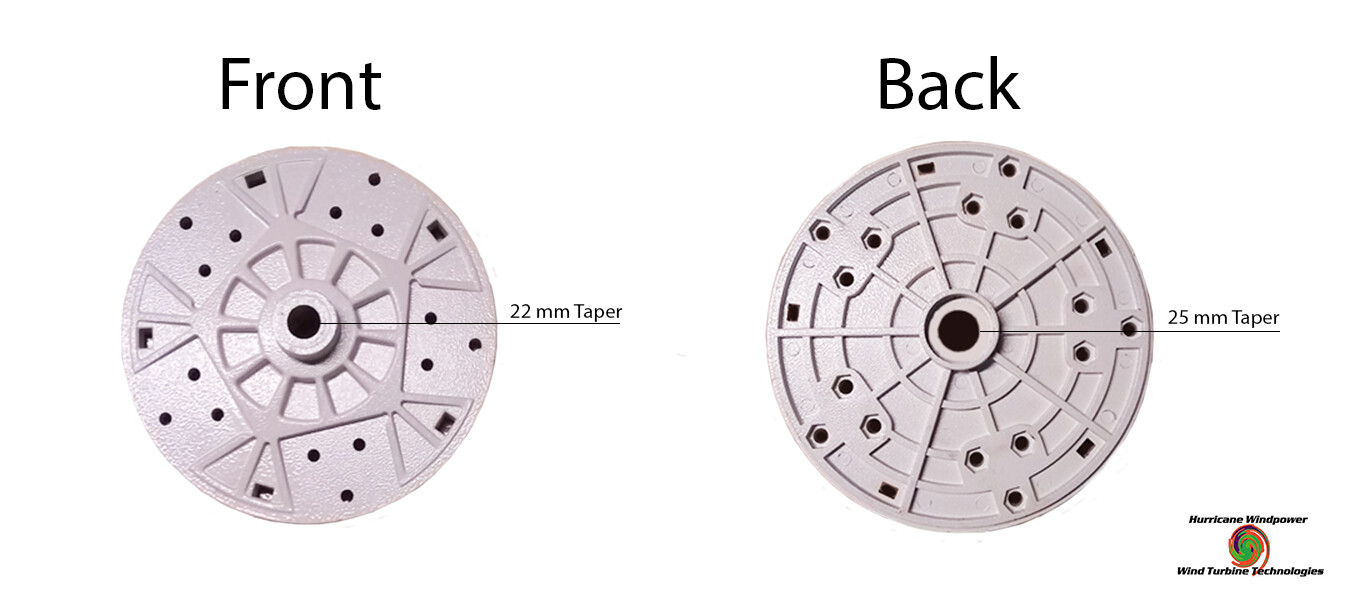 Replacement Hub for Hurricane XP and Vector Wind Turbine Kits