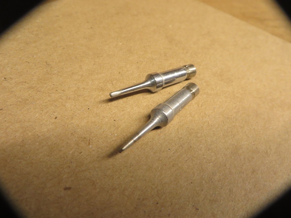 SOLDERING TIP 2 PIECES WELLER PTR - UNUSED