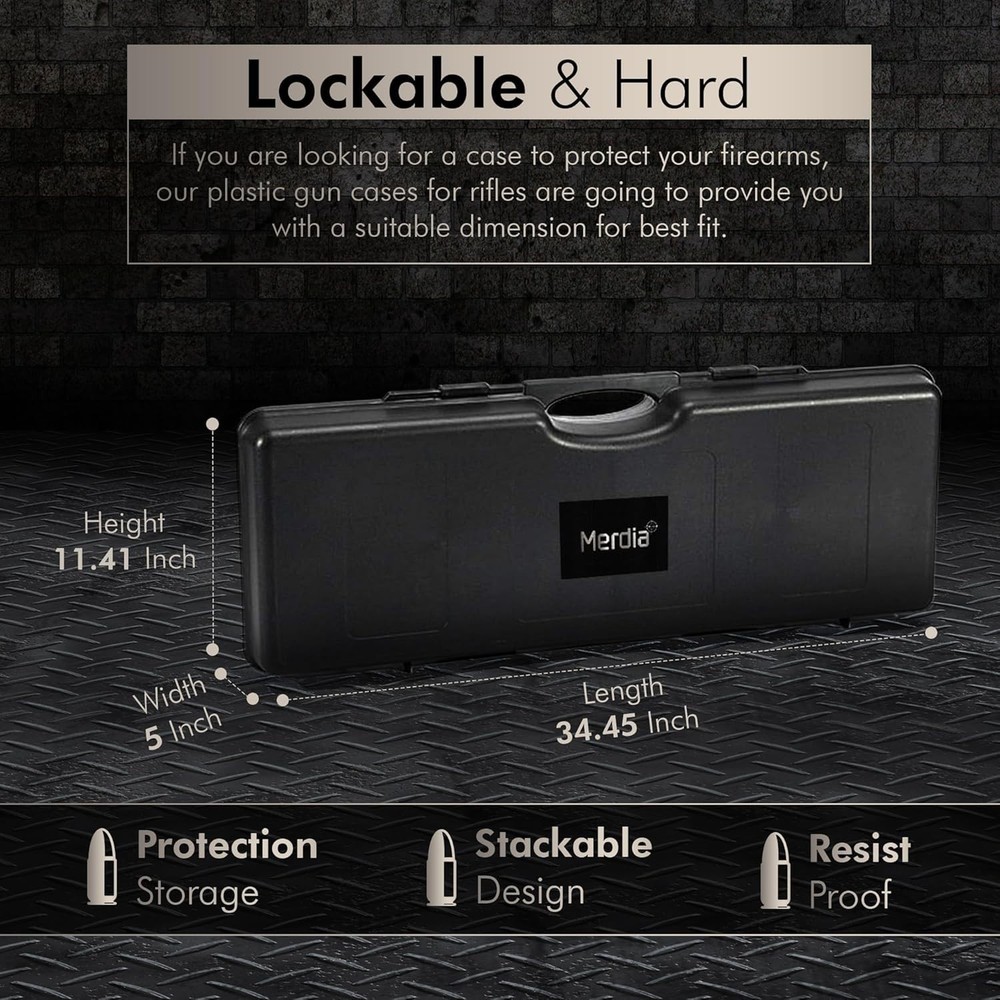 Gun Case Precision Hard Locking Rifle Cases Ultra Protective Case Intensive