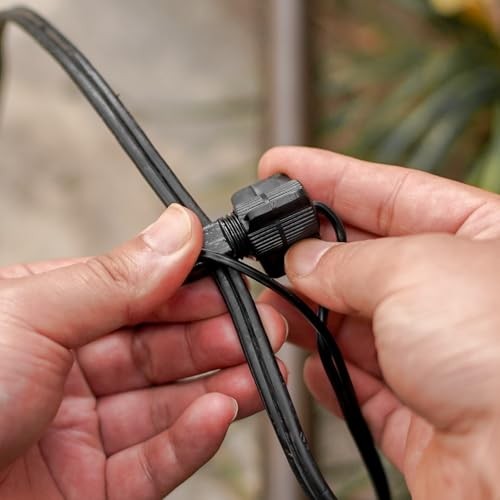 Low Voltage Cable Connector Fast Lock Twist with Electrical Wire 12 PCS