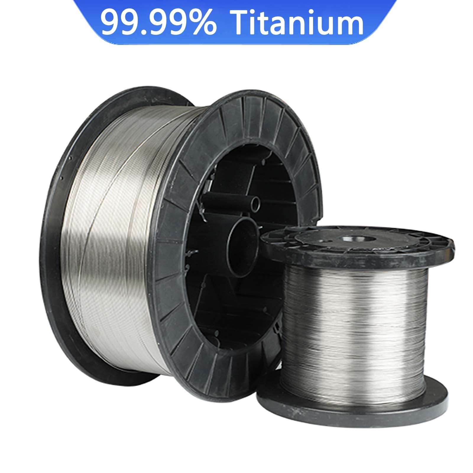 Highly Pure Titanium Wire Diameter 0.2mm - 6mm Various Length Ti TA2 Metal Wires